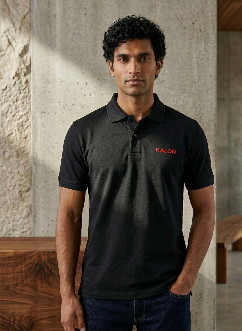 Premium Cotton Airtex Polo T-Shirt | Men's Smart Casual Collar Tee