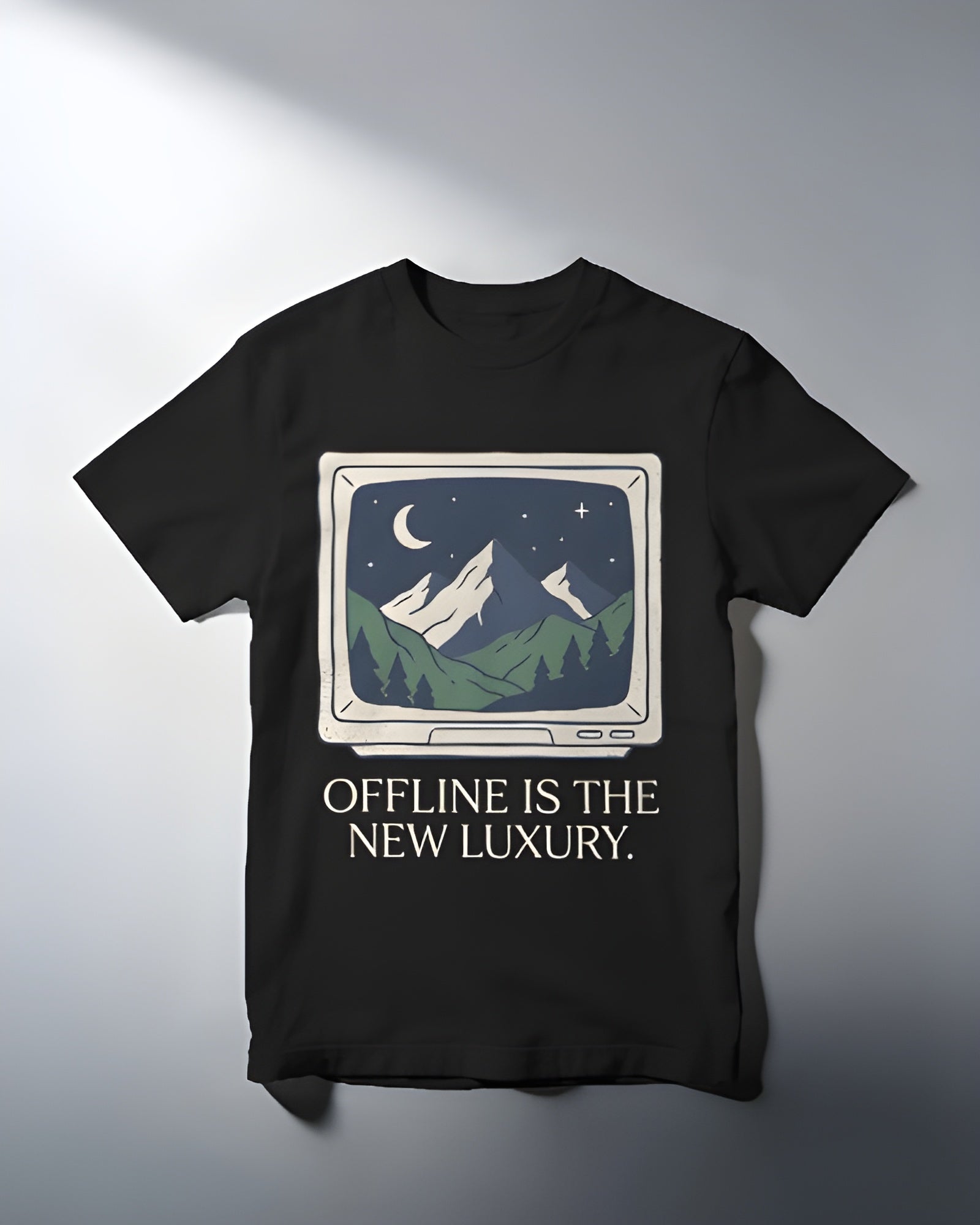 Offline Is The New Luxury // Digital Detox Tee